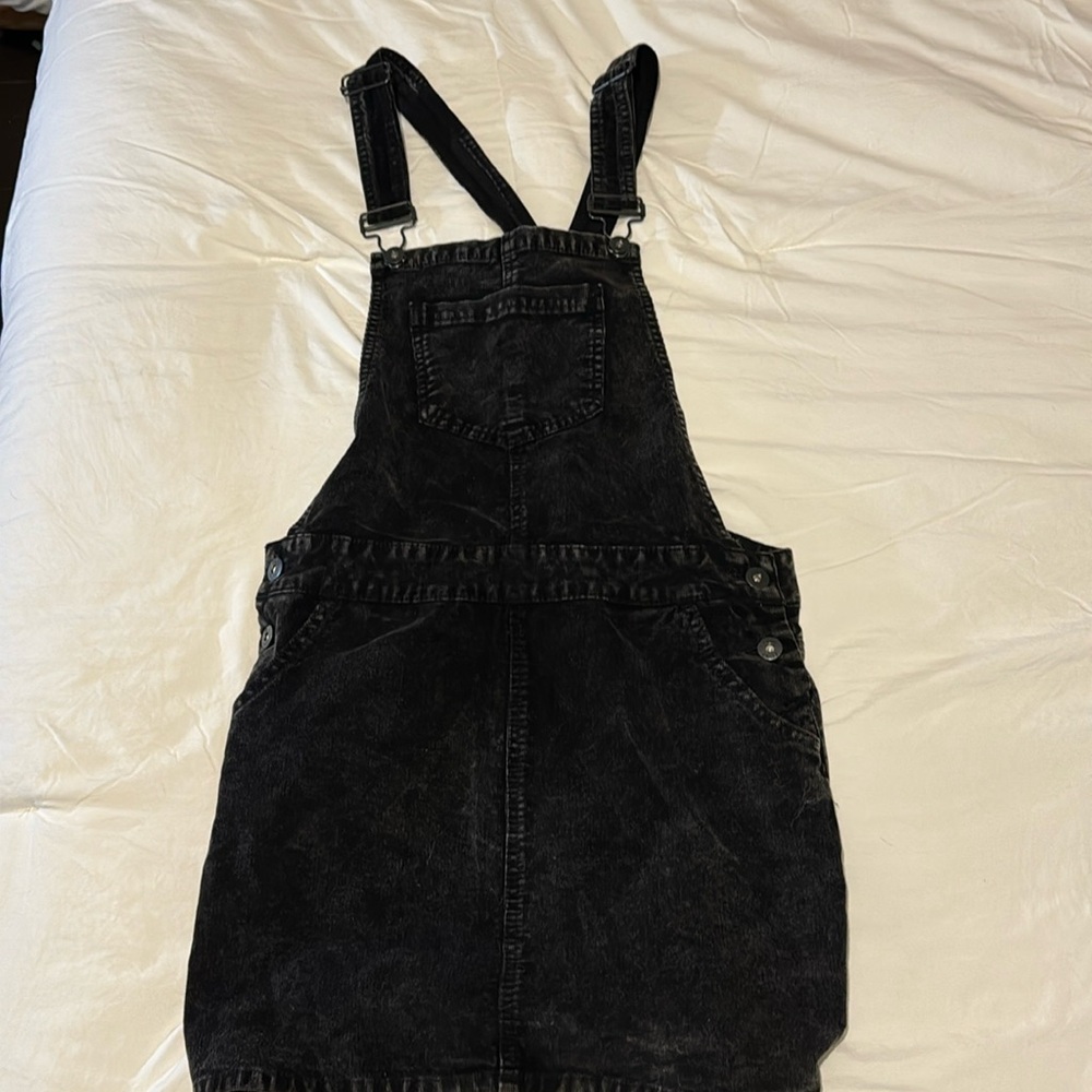 Black/grey True Craft overall dress